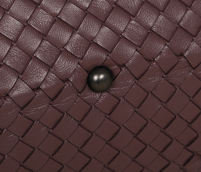 Bottega Veneta krim intrecciato calf bag 1048S purple - Click Image to Close